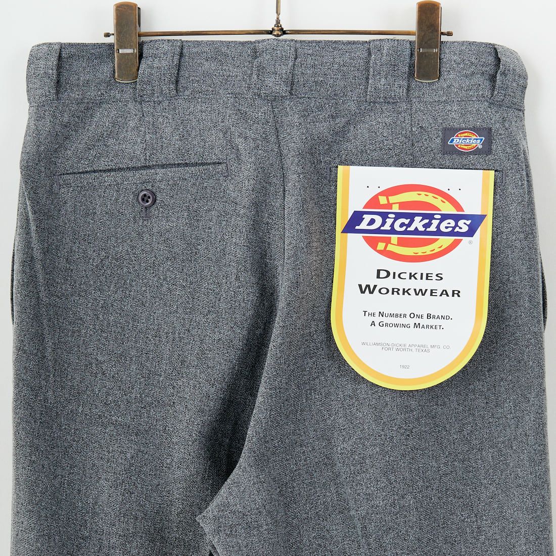 Dickies [ディッキーズ] 別注 ヘリンボーン グランパワークパンツ [253M401N01-JF] GRAY