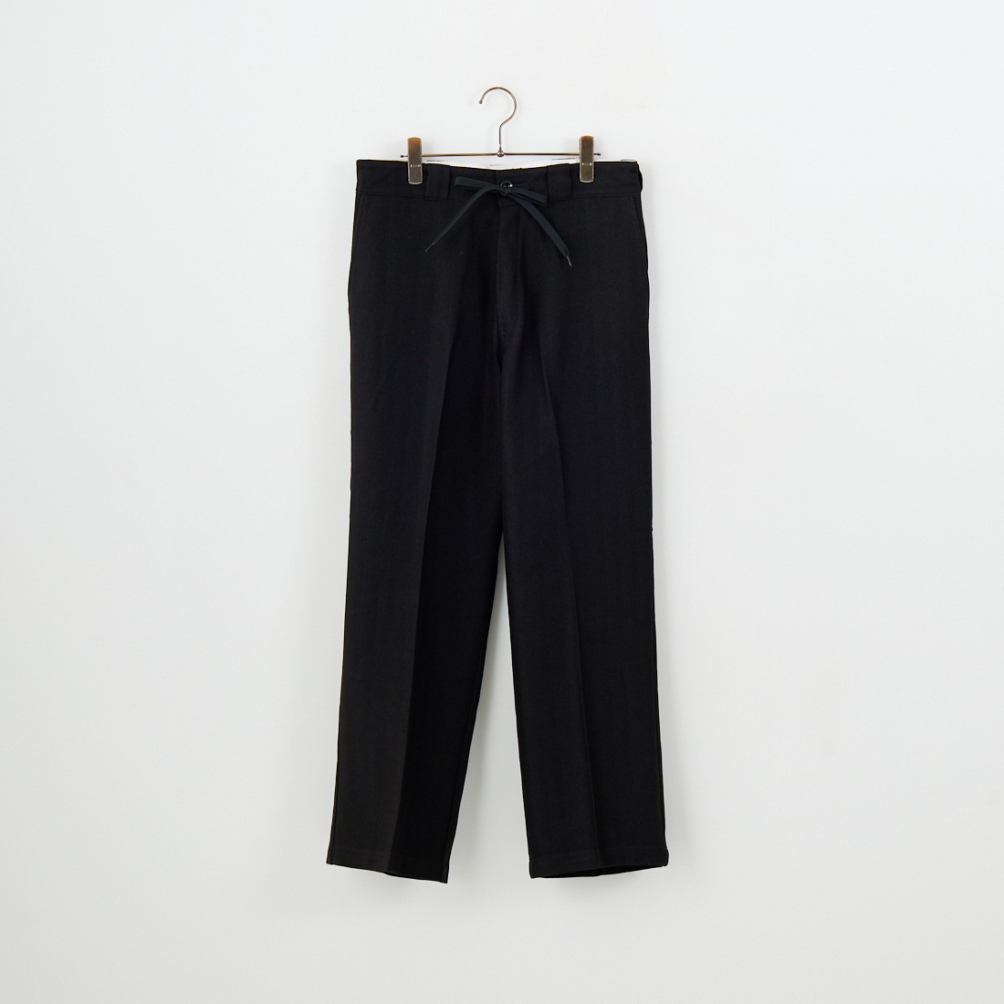 Dickies [ディッキーズ] 別注 ヘリンボーン グランパワークパンツ [253M401N01-JF] BLACK