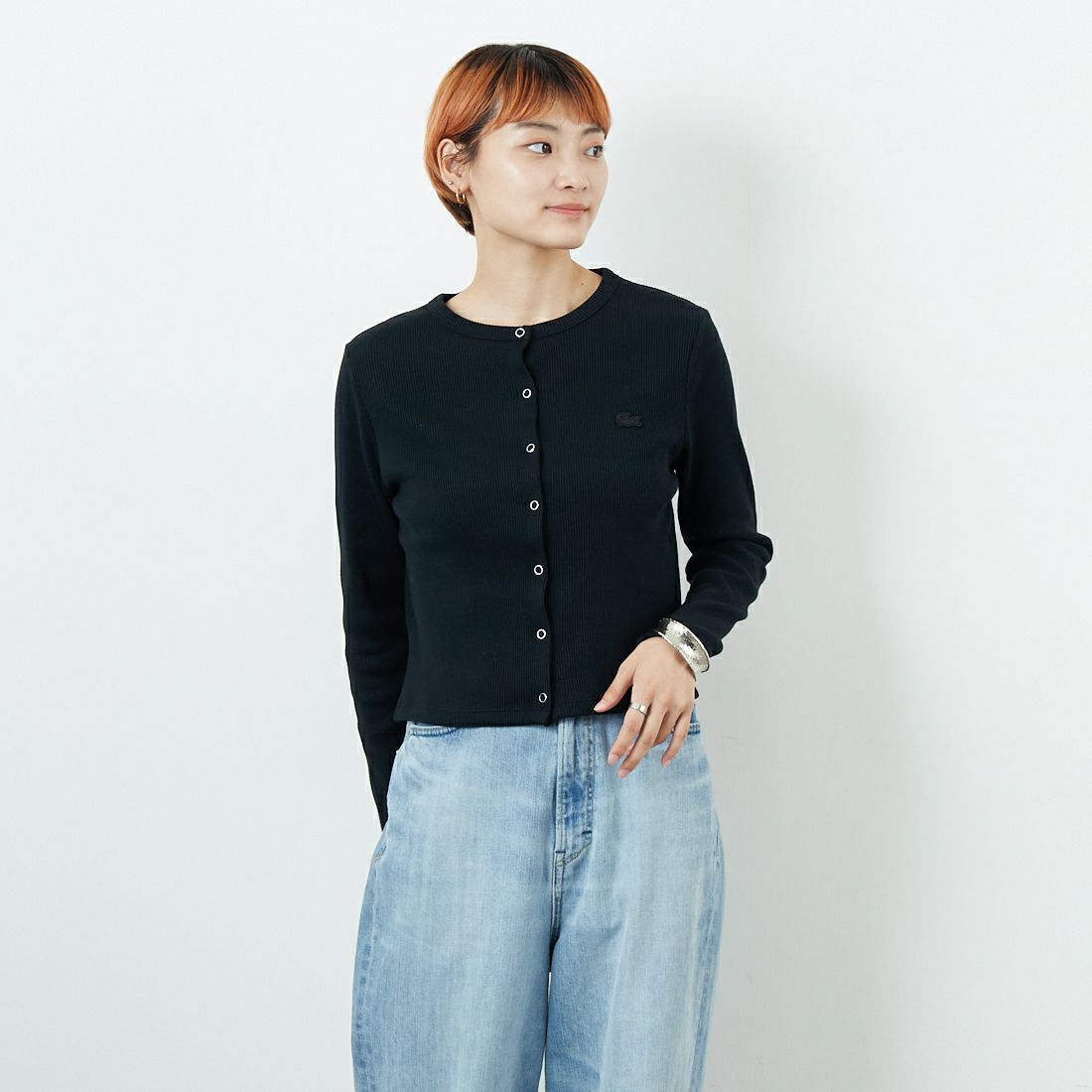 031 BLACK &&モデル身長：160cm 着用サイズ：36&&