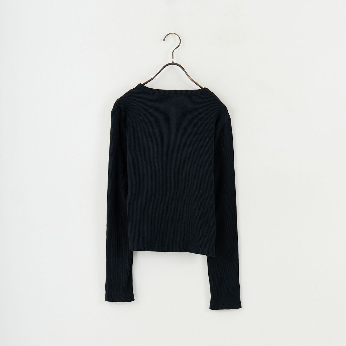 LACOSTE [ラコステ] リブジャージカーディガン [SF010] 031 BLACK