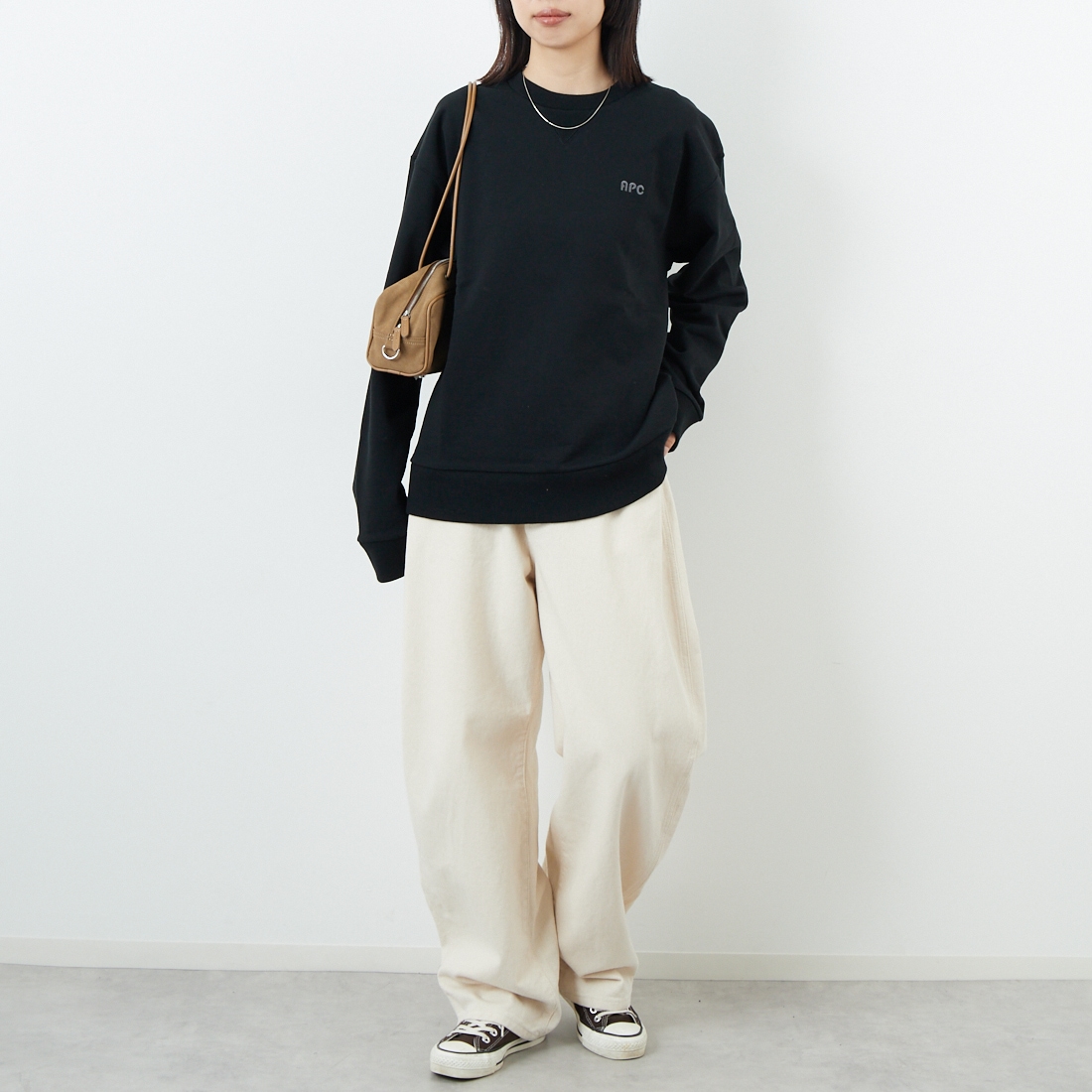 イエナ×APC　スウェット A.P.C. [アー・ペー・セー] Alfred クルーネックスウェット