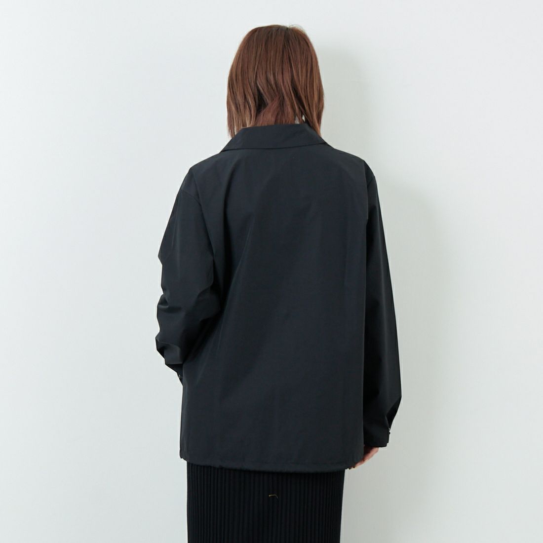 A.P.C. [アー・ペー・セー] Raymond ブルゾン [BLOUSON-RAYMOND] 99 NOIR &&モデル身長：167cm 着用サイズ：XS&&