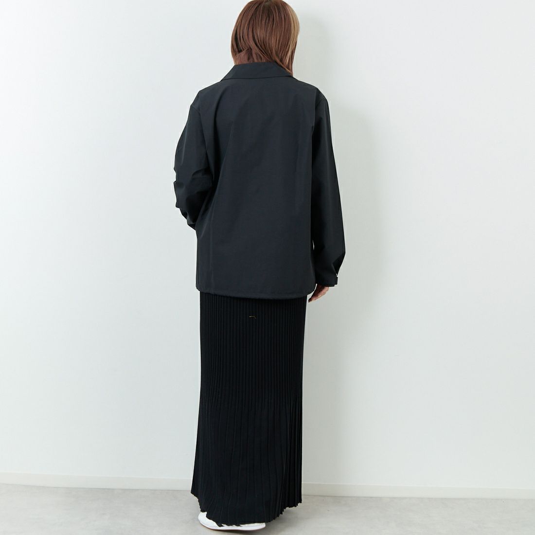 A.P.C. [アー・ペー・セー] Raymond ブルゾン [BLOUSON-RAYMOND] 99 NOIR &&モデル身長：167cm 着用サイズ：XS&&