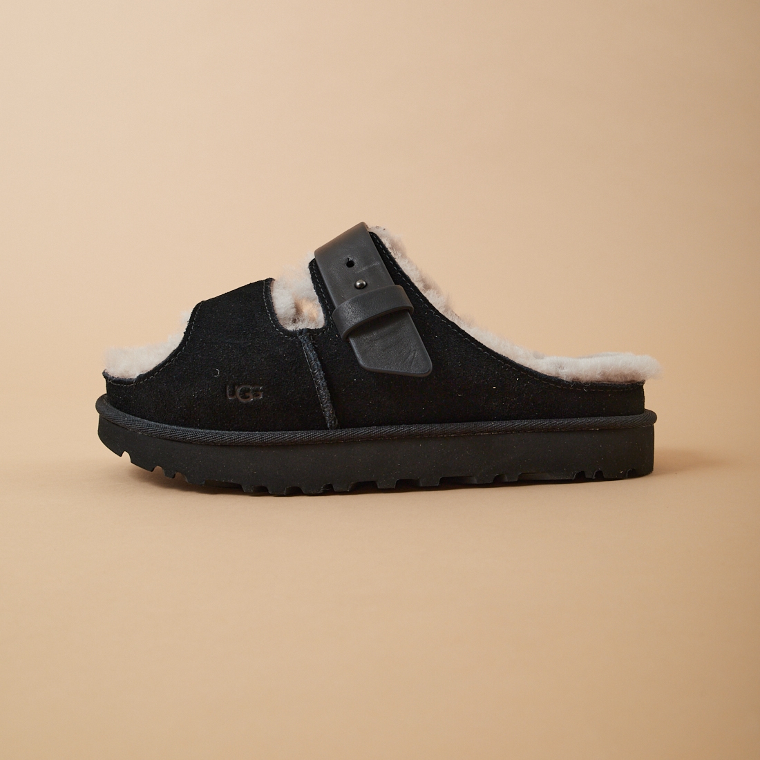 UGG [アグ] グリーンポート ストラップスライド [1167611] BLACK
