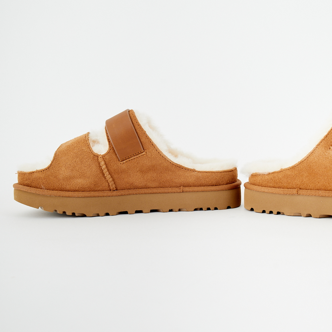 UGG [アグ] グリーンポート ストラップスライド [1167611] CHESTNUT