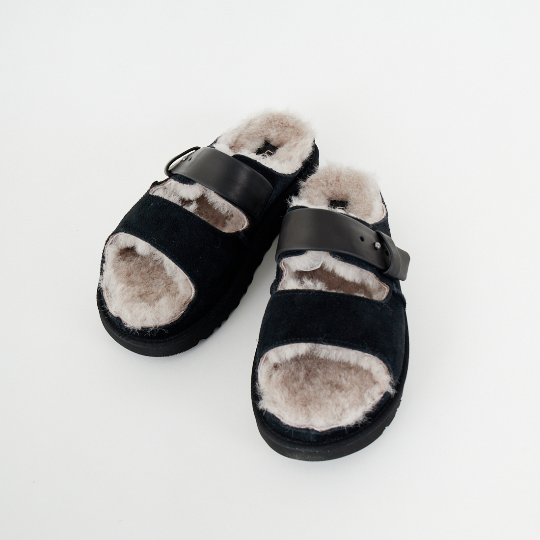 UGG [アグ] グリーンポート ストラップスライド [1167611] BLACK