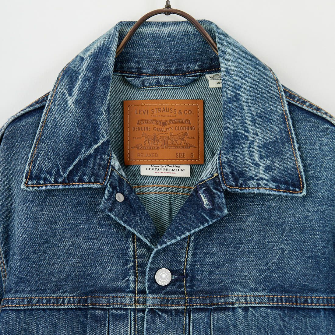 LEVI'S [リーバイス] TYPE2 トラッカージャケット [A7632-00] 13 GLOOMY