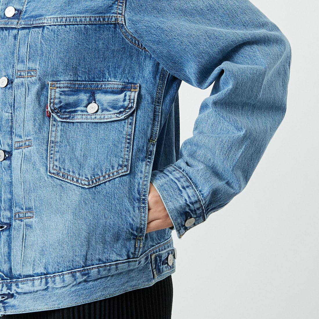 【Levi’s リーバイス】TYPE 2 TRUCKER LEVIS [リーバイス] TYPE2 トラッカージャケット [A7632-00