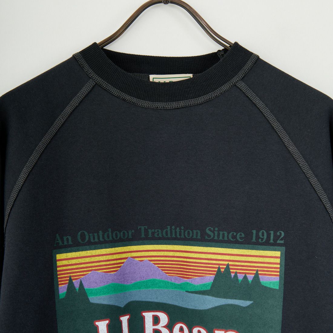L.L.BEAN [エルエルビーン] PORTAGE クルーネックスウェット [5475-1034] 48 DK.CHAR