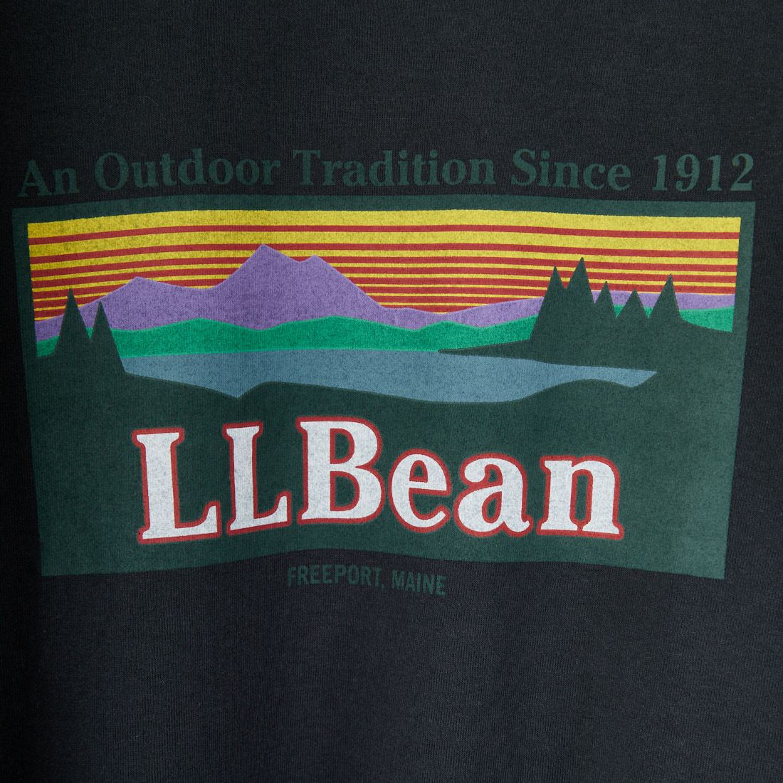 L.L.BEAN [エルエルビーン] PORTAGE クルーネックスウェット [5475-1034] 48 DK.CHAR