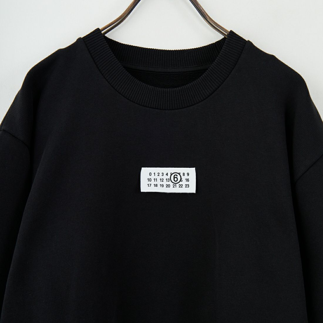 MM6 Maison Margiela [エムエムシックス メゾン マルジェラ] スウェットシャツ [S52GU0247-M25025] 900 BLACK