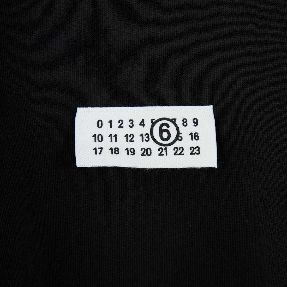 MM6 Maison Margiela [エムエムシックス メゾン マルジェラ] スウェットシャツ [S52GU0247-M25025] 900 BLACK