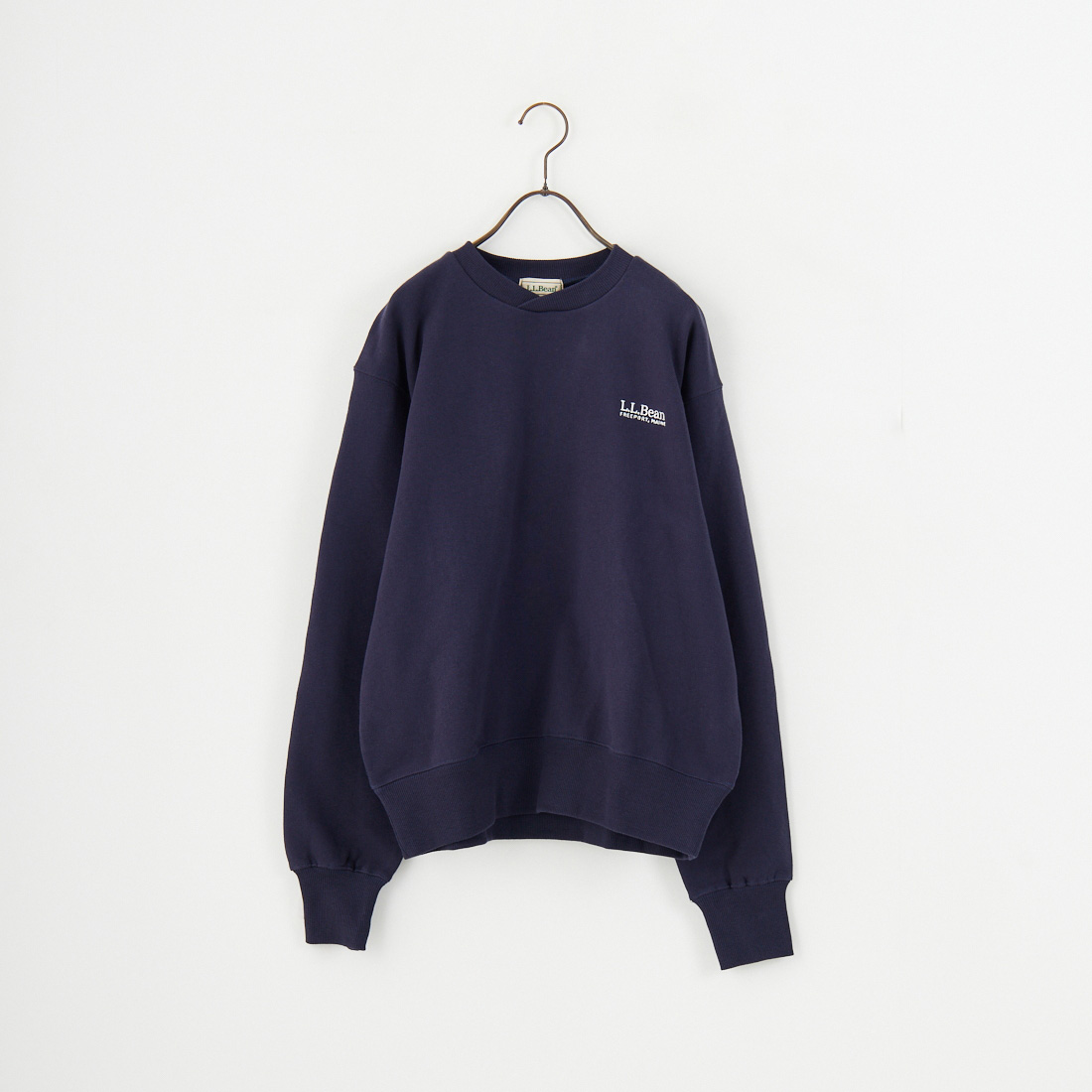 L.L.BEAN [エルエルビーン] SMITHFIELD クルーネックスウェットシャツ [5475-1037] 67 NAVY