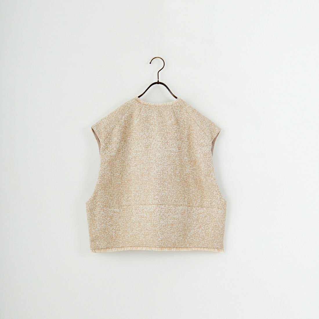 CHIGNON [シニヨン] ツイードショートベスト [4654-037MK] L.BEIGE