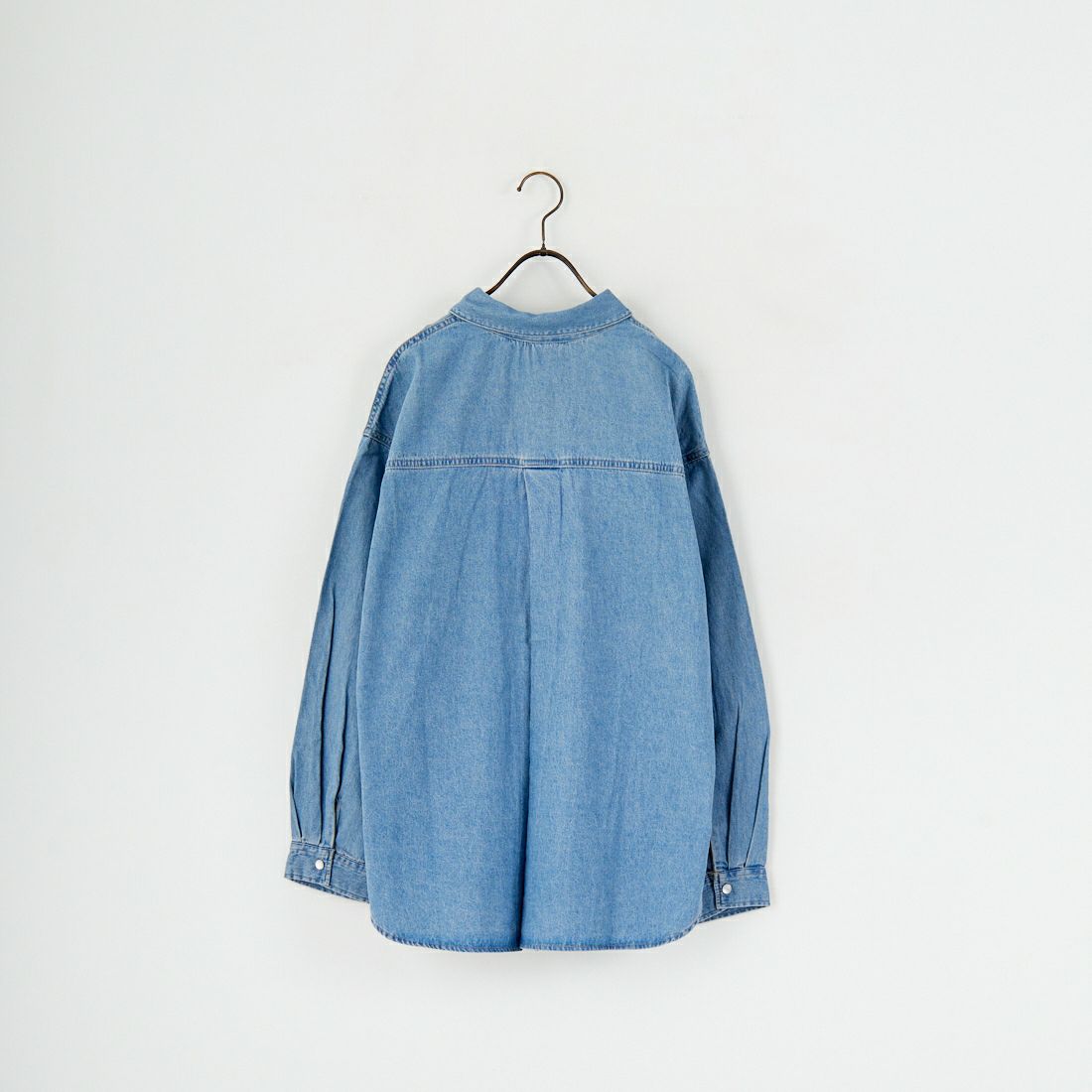 SOMETHING [サムシング] ビッグデニムシャツ [ST224]｜ジーンズ