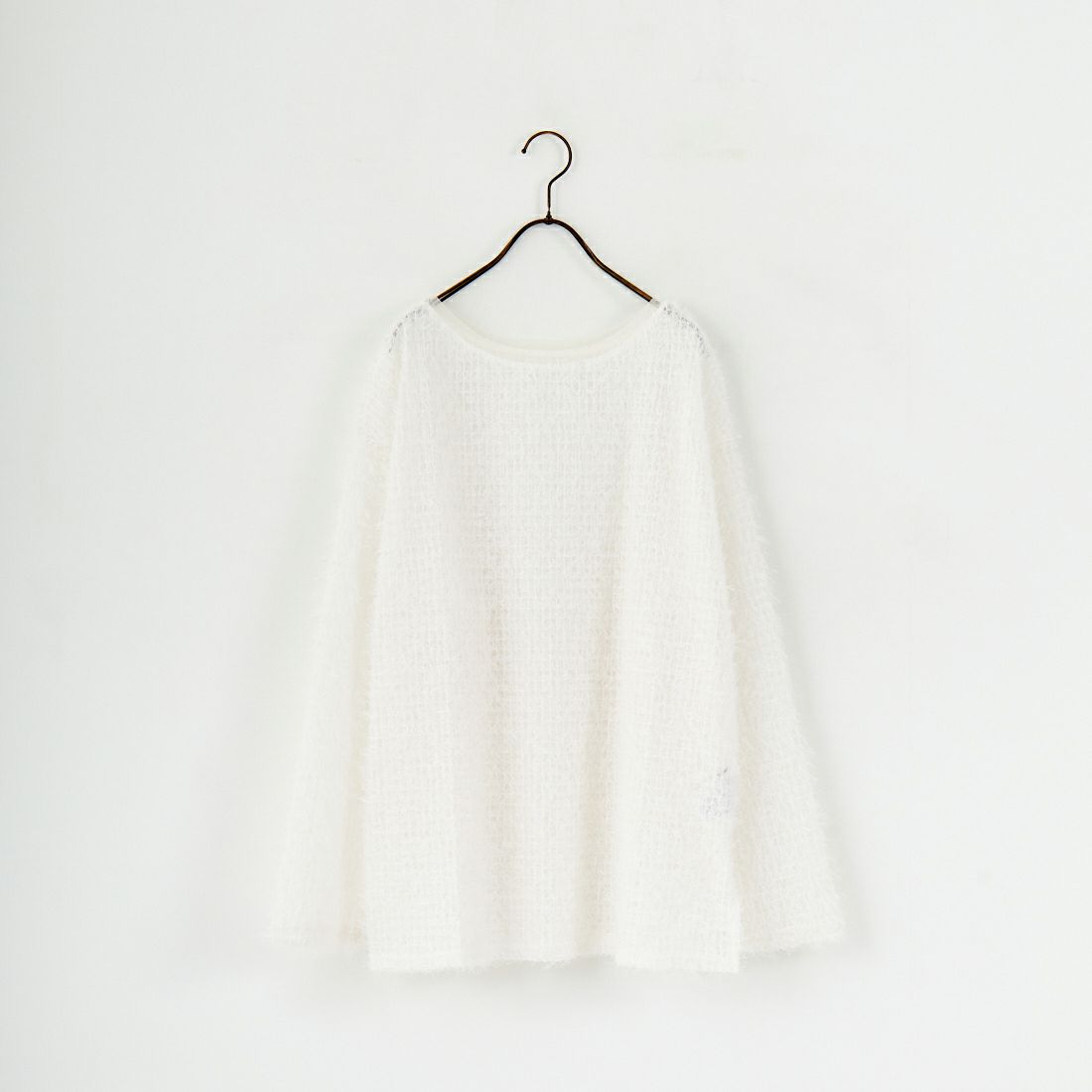 CHIGNON [シニヨン] フェザーチュールプルオーバー [8654-085KO] IVORY