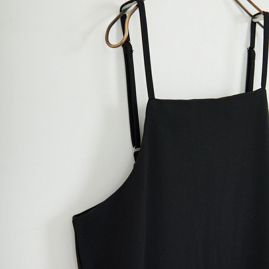 Jeans Factory Clothes [ジーンズファクトリークローズ] TCツイルキャミワンピース [IN1-OP-5] BLACK