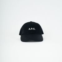 【正規品】A.P.C アーペーセー ロゴ デニム キャップ 黒　サイズ58 A.P.C.＞VPC 58 デニム キャップ