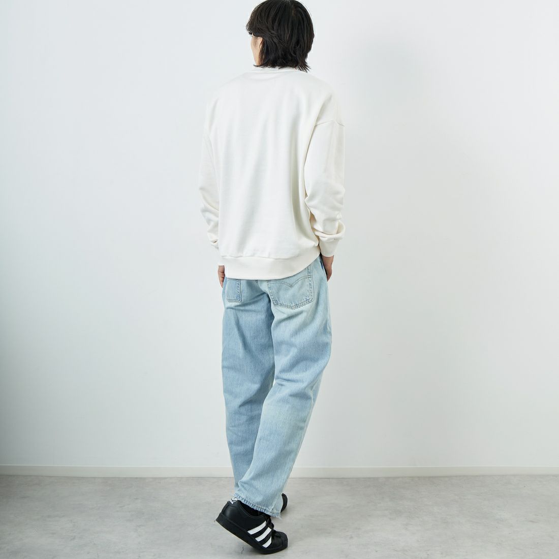 TATRAS フルジップスウェット L ライトアイボリー TATRAS（タトラス） トレーナー スウェット 別注 FITART ブランドロゴ