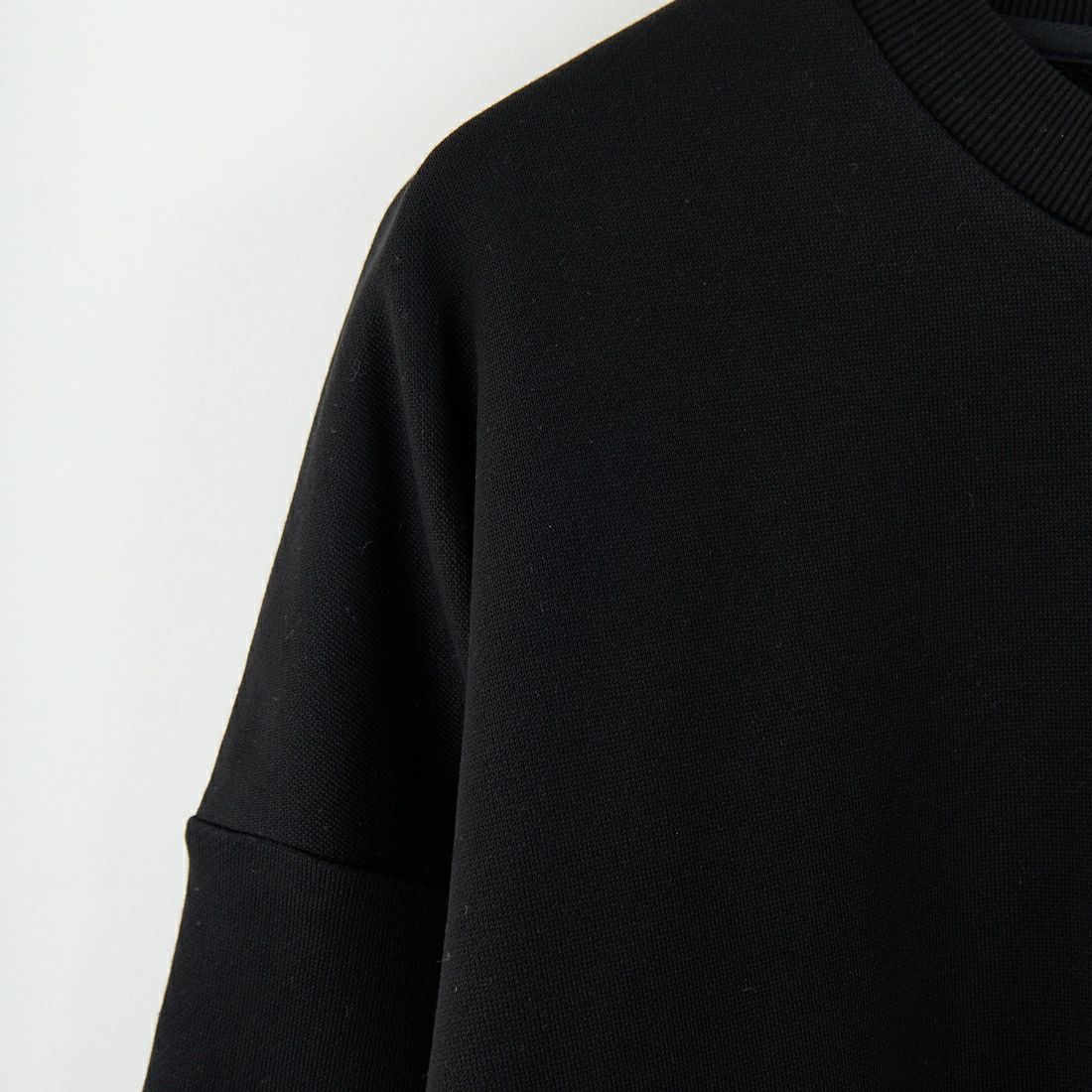 TATRAS [タトラス] 別注 LANIS ワンポイントロゴ クルーネックスウェット [MJXA0466063968-JF] 01 BLACK