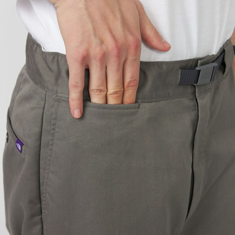 THE NORTH FACE PURPLE LABEL [ザ ノースフェイス パープルレーベル] クールマックス チノフィールドワークパンツ [N25FC033] AH ASPHALT