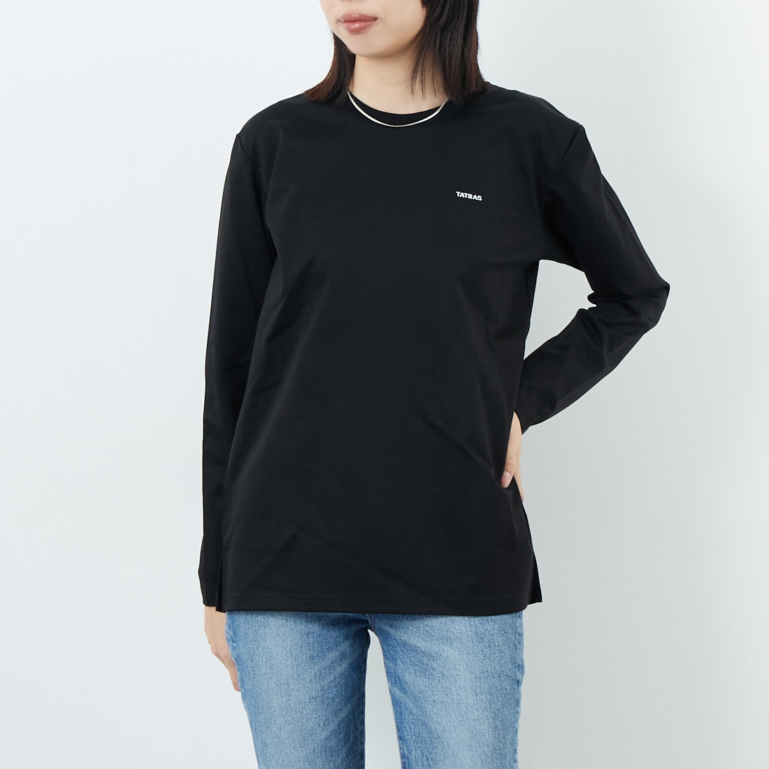 BLACK&&モデル身長：162cm 着用サイズ：2&&