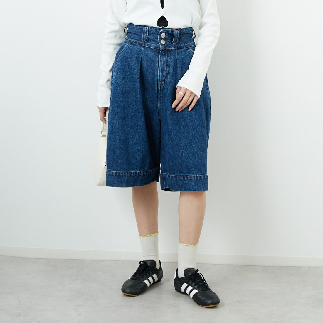 FRED PERRYフレッドペリー　ワンポイントロゴ刺繍ショートパンツ FRED PERRY/フレッドペリー] 別注 ワンポイントロゴ刺繍 スイム