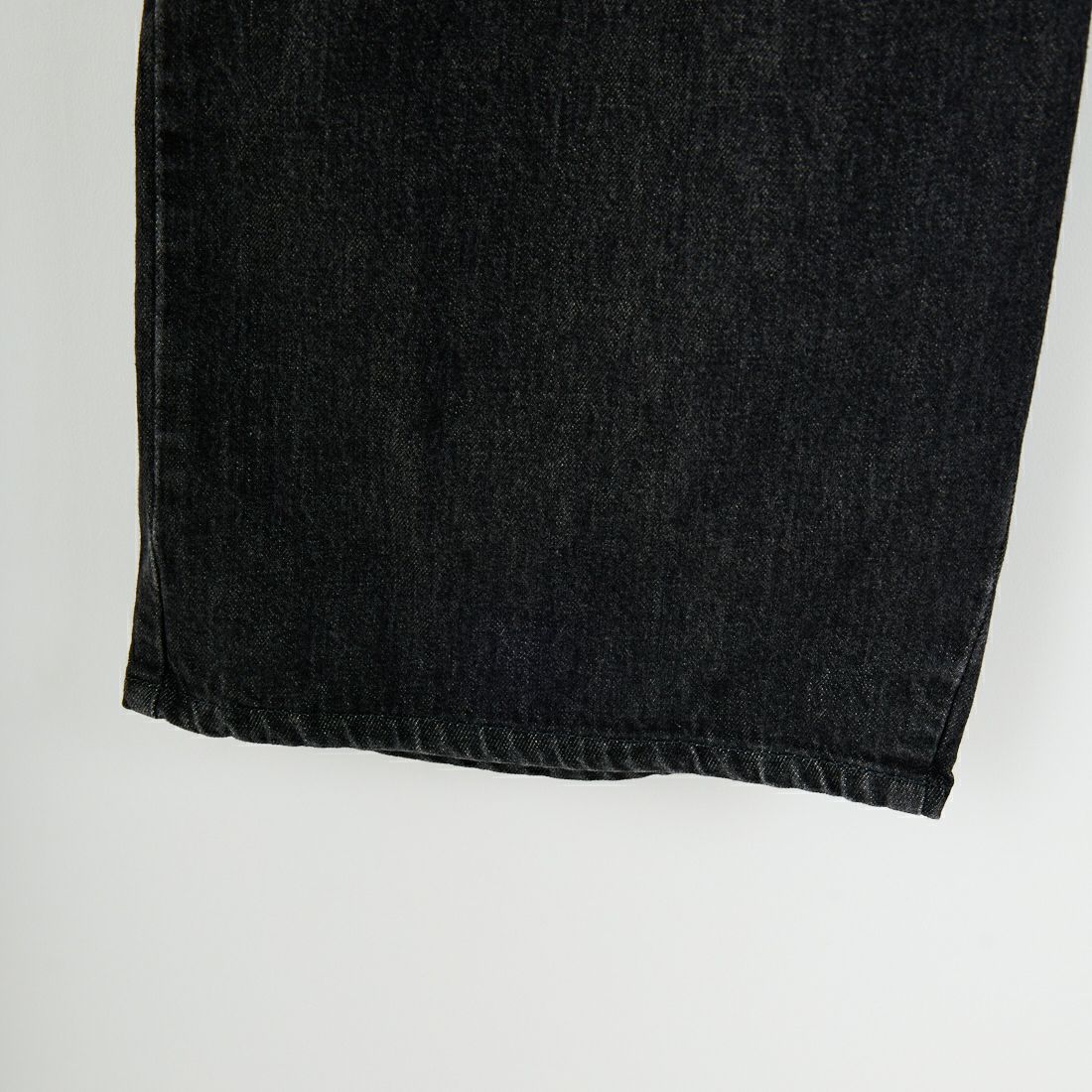 SOMETHING [サムシング] ラップワイドパンツ [SA1105] 83 BLACK