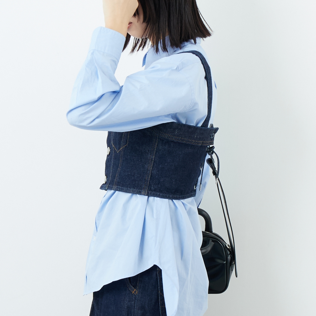 SOMETHING [サムシング] デニムビスチェ [SAT001]｜ジーンズ