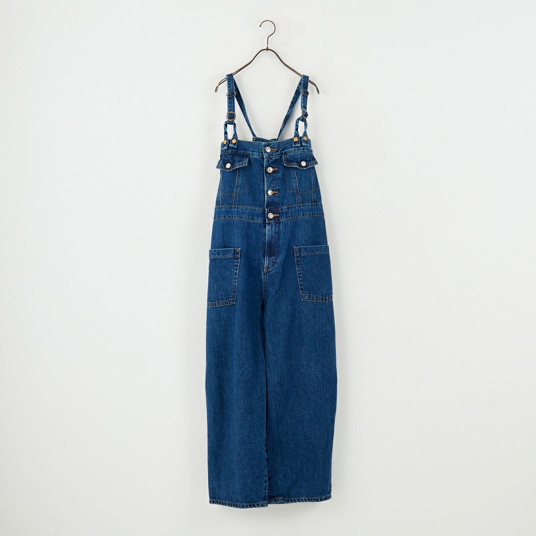 SOMETHING [サムシング] 3WAYデニムサロペット [SA1905] 40 MID BLU