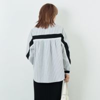ｵﾌ/ﾌﾞﾗｯｸ&&モデル身長：167cm 着用サイズ：F&&