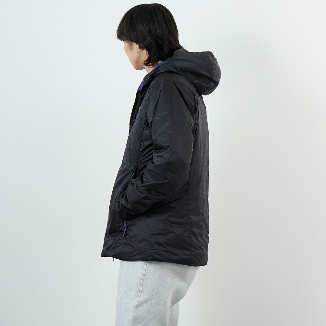 patagonia [パタゴニア] メンズ DASパーカー [85350] BLKP &&モデル身長：179cm 着用サイズ：S&&