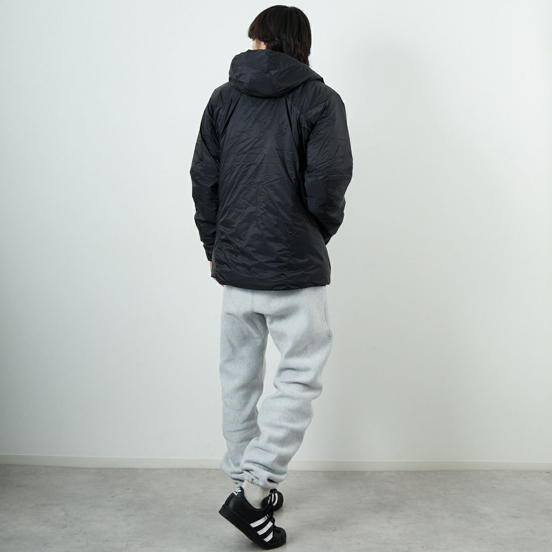 patagonia [パタゴニア] メンズ DASパーカー [85350] BLKP &&モデル身長：179cm 着用サイズ：S&&