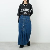 SOMETHING [サムシング] ロングデニムスカート [SA1605]｜ジーンズ