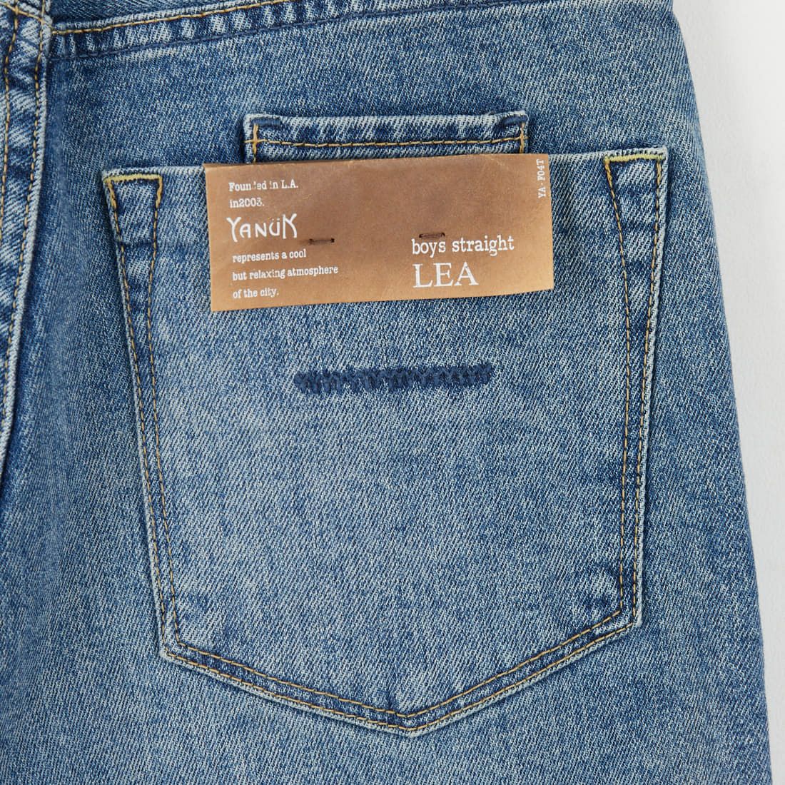 新品　ヤヌーク　ボーイズストレート【LEA】　23 YANUK [ヤヌーク] ボーイズストレート LEA [57143232]｜ジーンズ