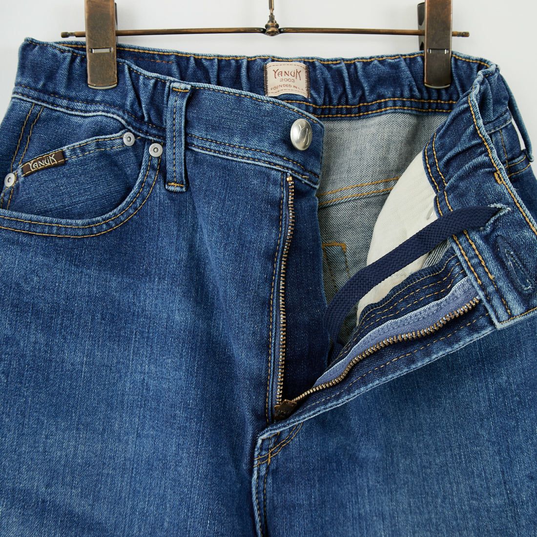 新品未使用 25SS ヤヌーク PREMIUM2 ワイドストレート Roomy YANUK [ヤヌーク] PREMIUM2 ワイドストレート ROOMY/ルーミー