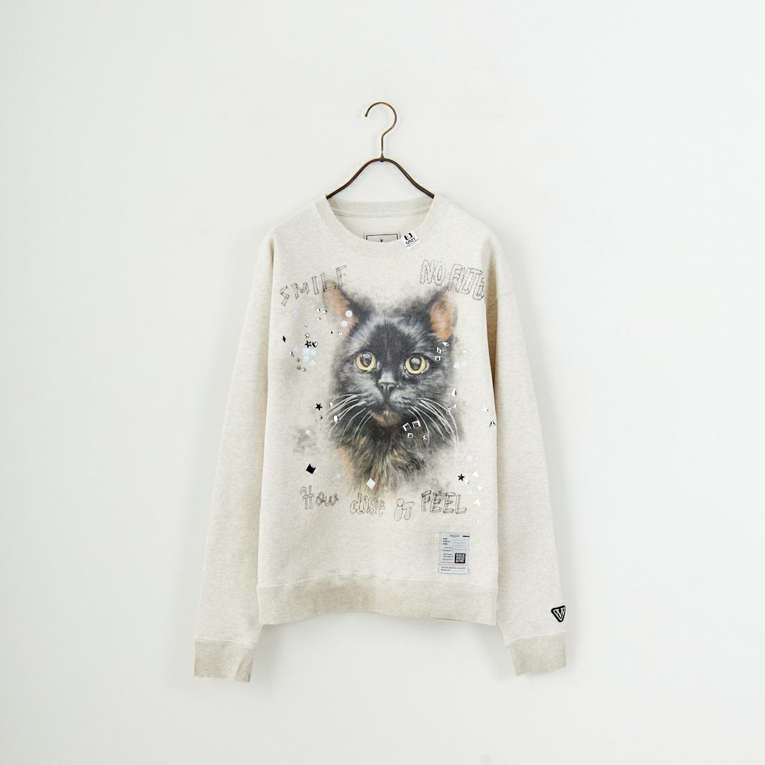 Maison MIHARA YASUHIRO [メゾン ミハラヤスヒロ] エンベリッシュド ダメージプルオーバー [J15PO723] WHITE