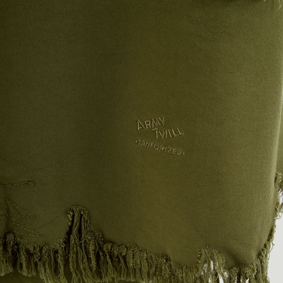ARMY TWILL SANFORIZED [アーミーツイル サンフォライズド] ダメージソフトツイルシャツ [AM-2557002] KHAKI