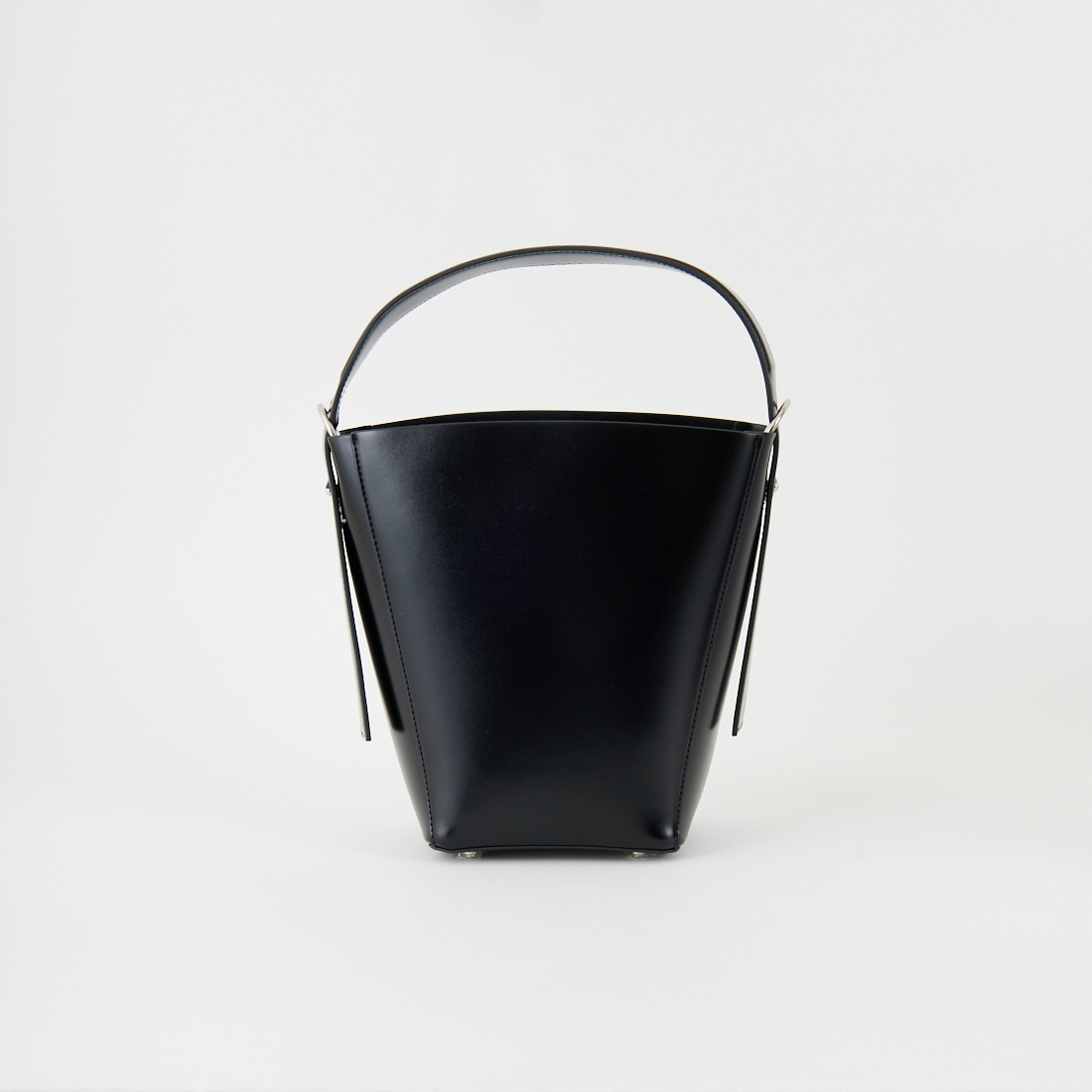 &MyuQ [アンドミューク] LIBER バケツ型トートバッグ [MCB114] BLACK