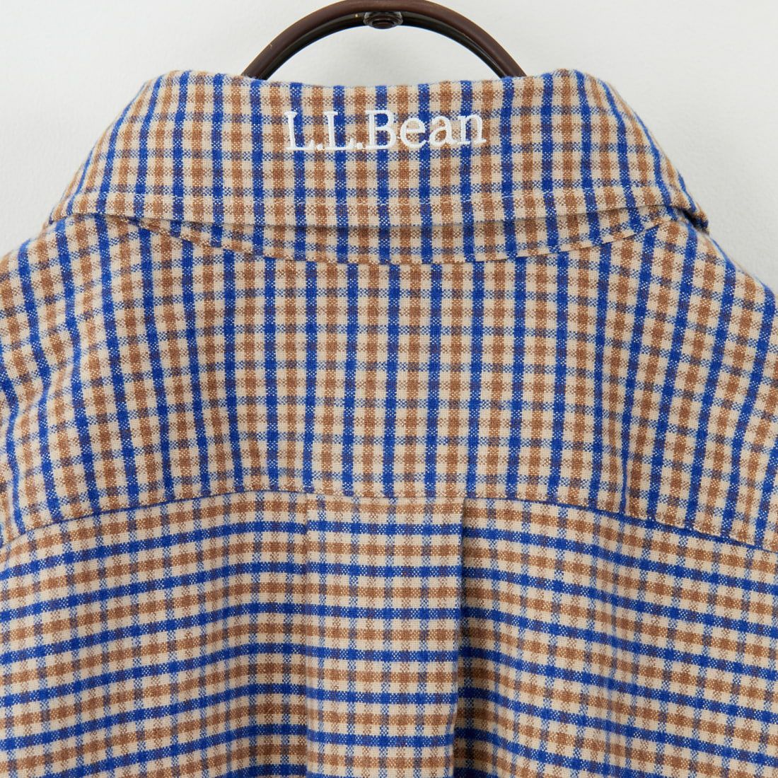 L.L.BEAN [エルエルビーン] KITTERY ロングスリーブシャツ [5475-1140] 94 BEIGE P