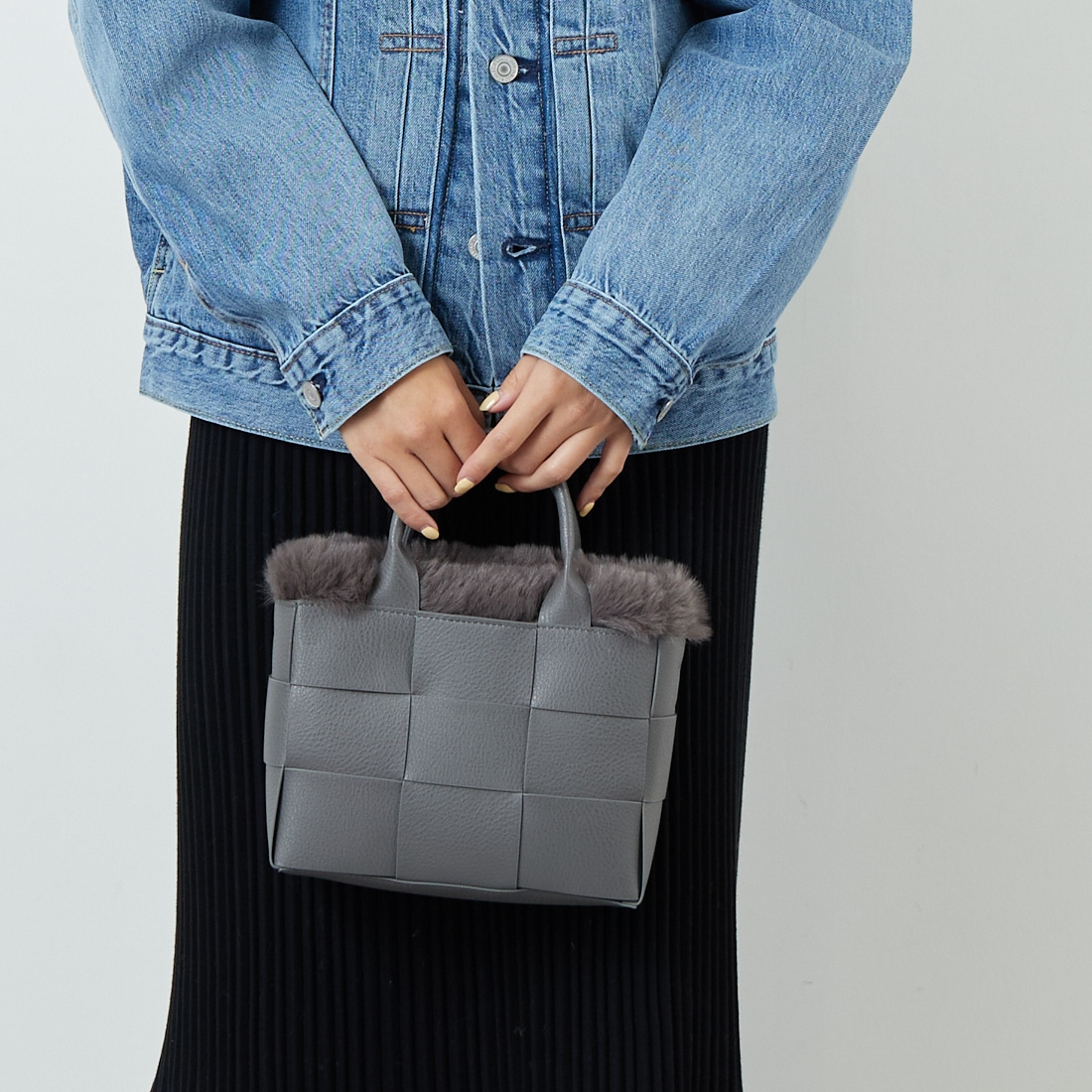 CACHELLIE [カシェリエ] PUメッシュ4WAYトートバッグ [C8708] GRAY
