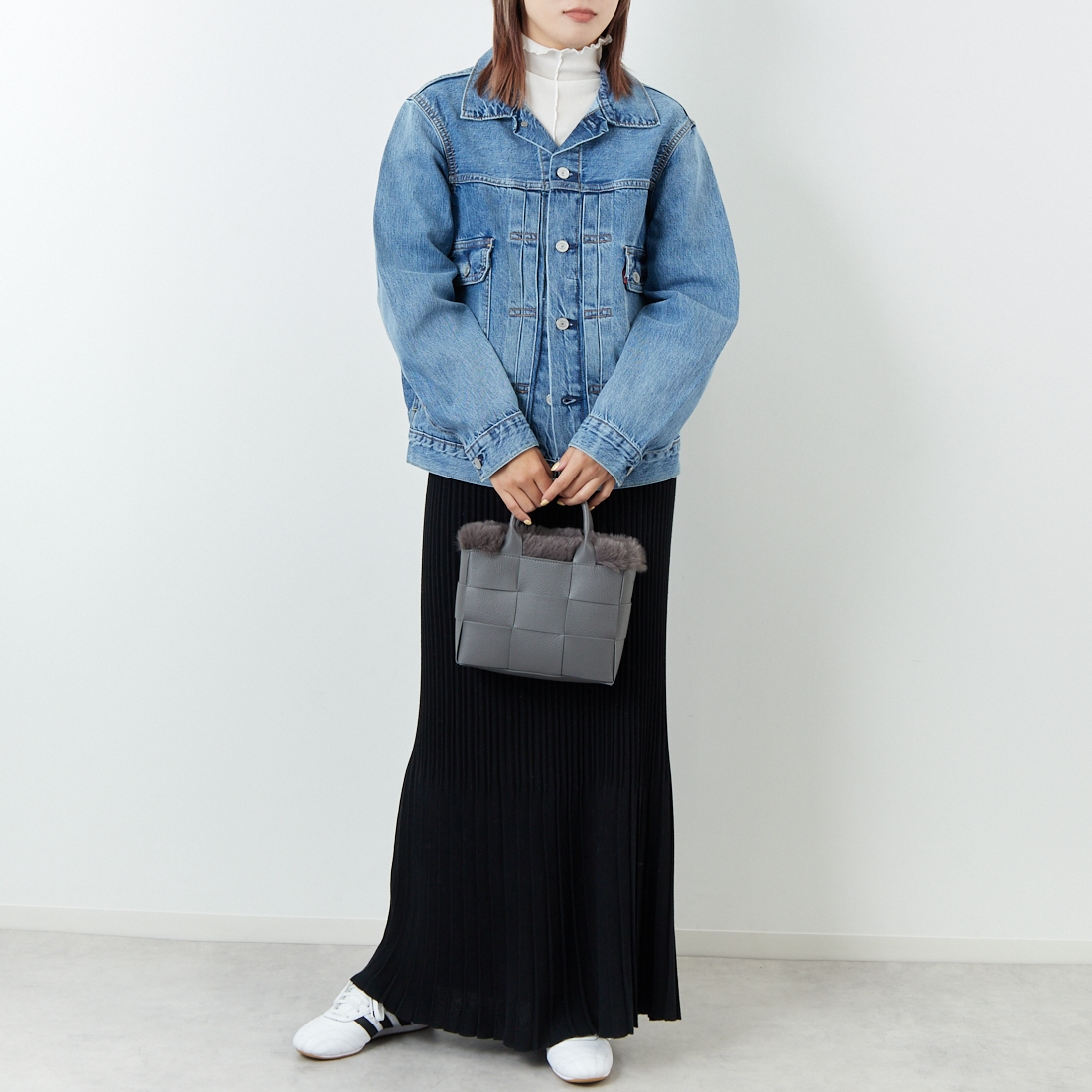 CACHELLIE [カシェリエ] PUメッシュ4WAYトートバッグ [C8708] GRAY