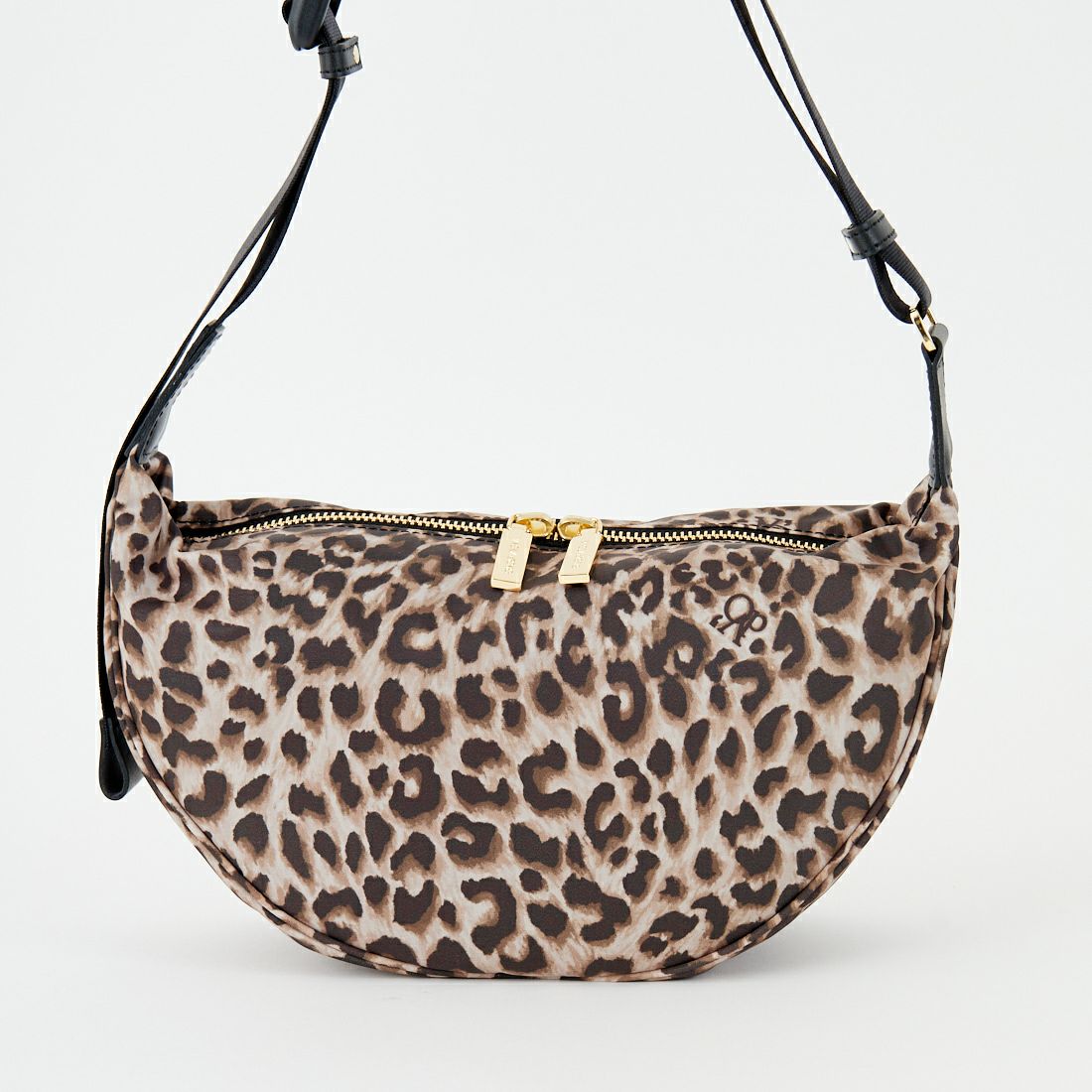 VIOLAd'ORO [ヴィオラドーロ] BIANCA レオパード柄ボディバッグ [V-2257] LEOPARD/BK
