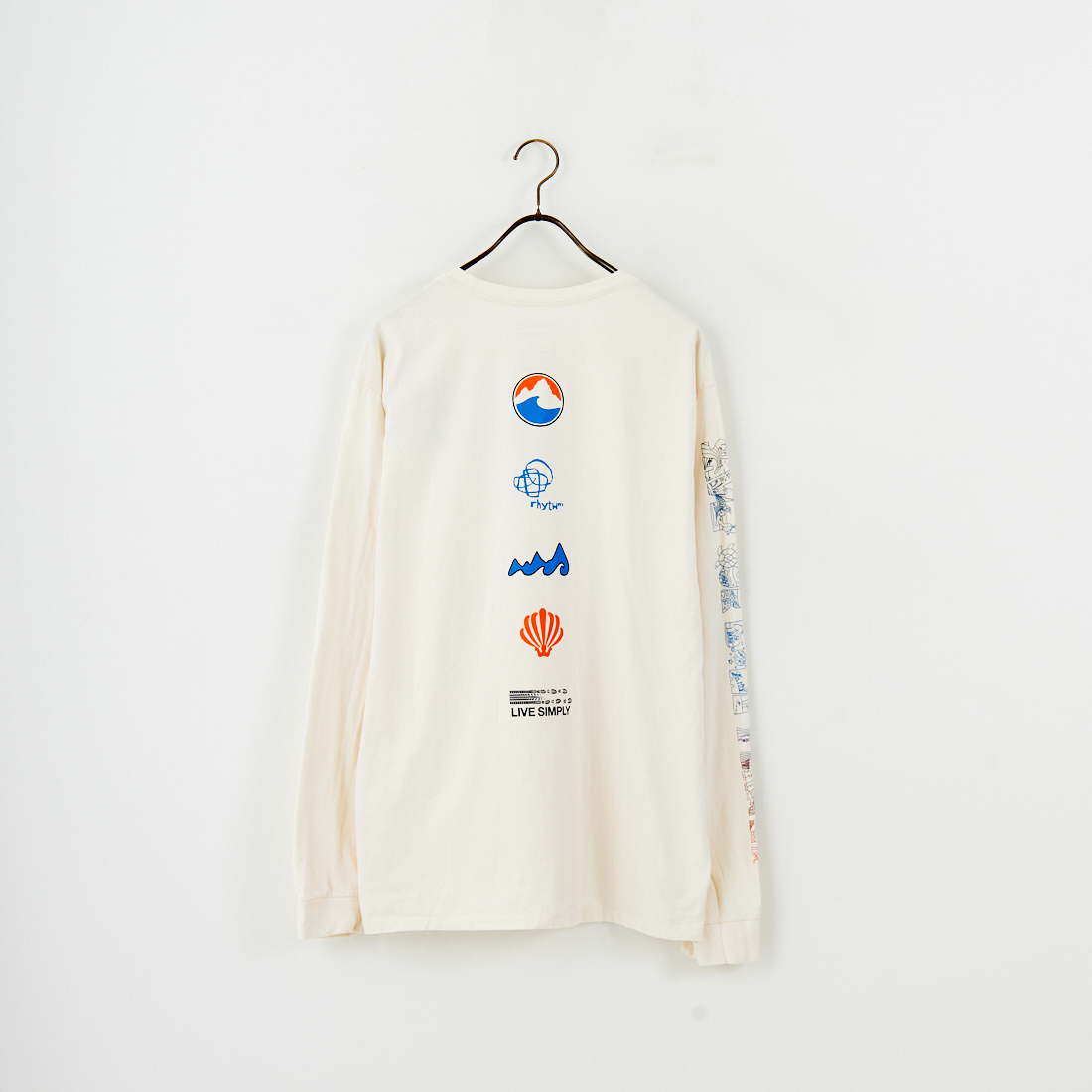 patagonia [パタゴニア] メンズ ロングスリーブ ロングウェイラウンド オーガニックTシャツ [37821] UDNL