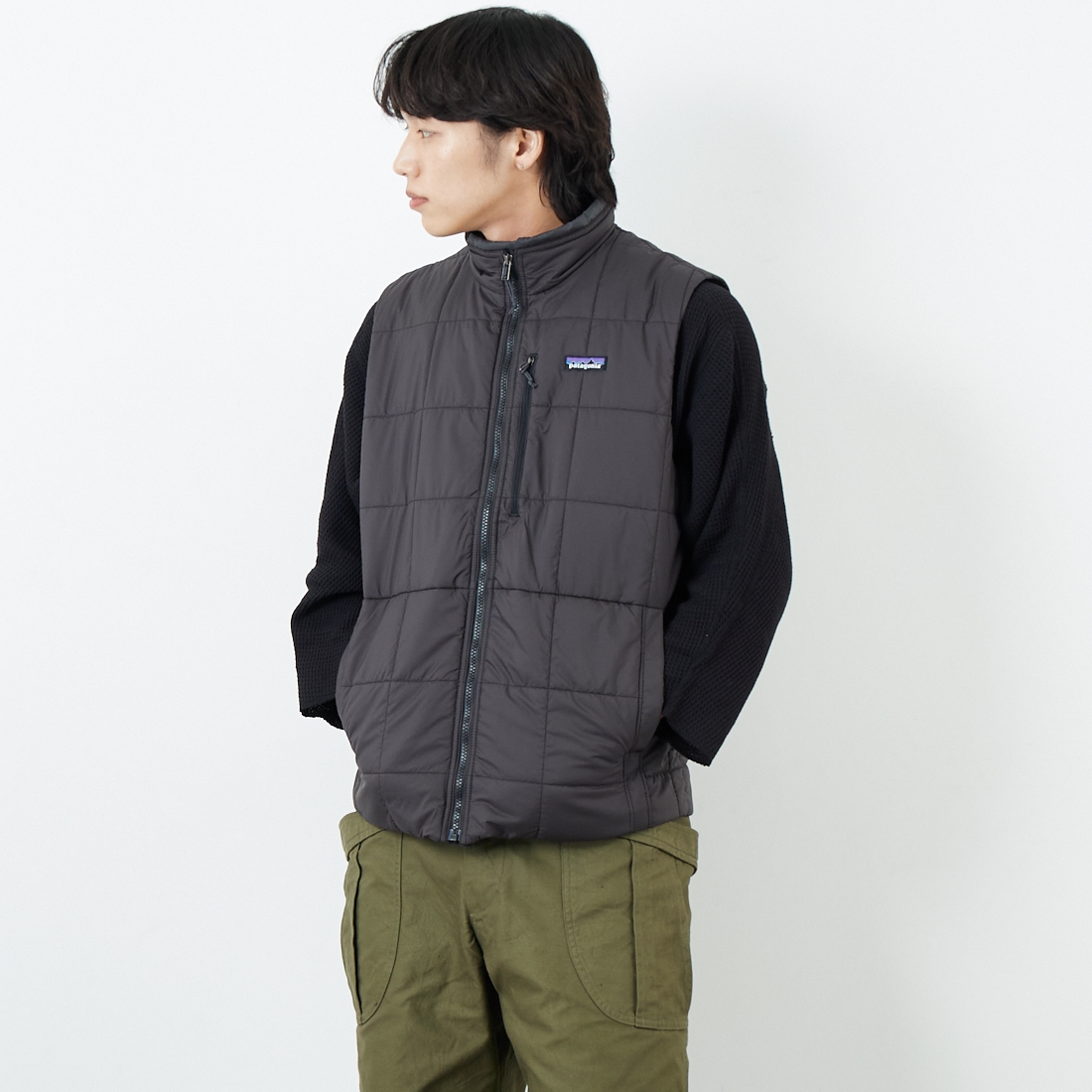 BLK &&モデル身長：179cm 着用サイズ：M&&