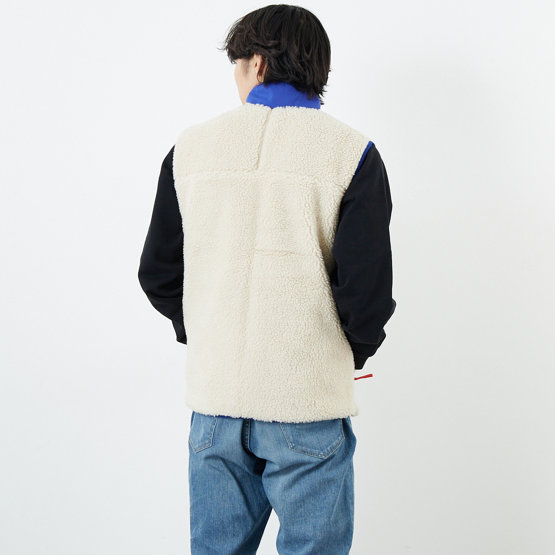 patagonia [パタゴニア] メンズ クラシックレトロXベスト [23049] DNAT &&モデル身長：179cm 着用サイズ：M&&