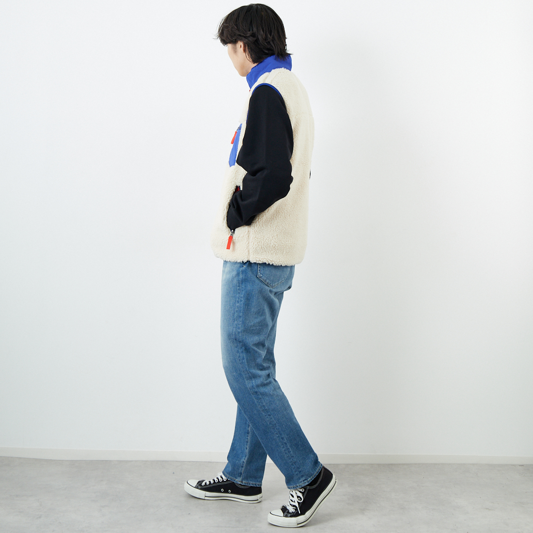 patagonia [パタゴニア] メンズ クラシックレトロXベスト [23049] DNAT &&モデル身長：179cm 着用サイズ：M&&