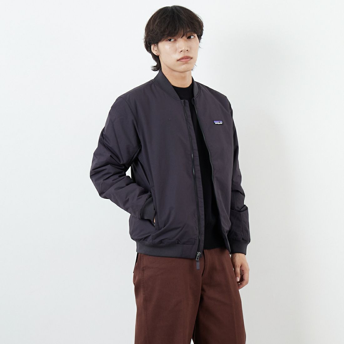 patagonia [パタゴニア] メンズ イスマスデックジャケット [27025] INBK &&モデル身長：179cm 着用サイズ：M&&