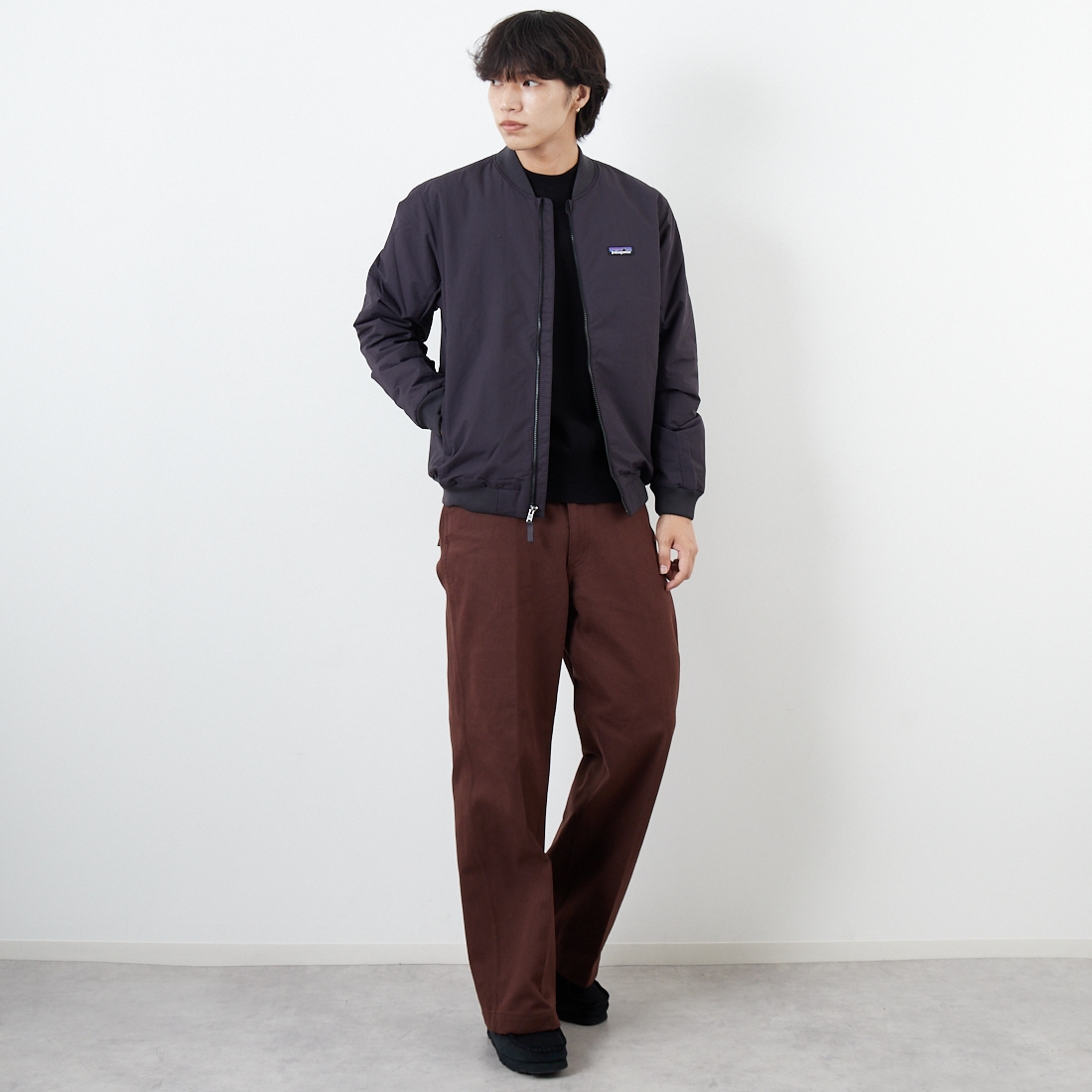 patagonia [パタゴニア] メンズ イスマスデックジャケット [27025] INBK &&モデル身長：179cm 着用サイズ：M&&