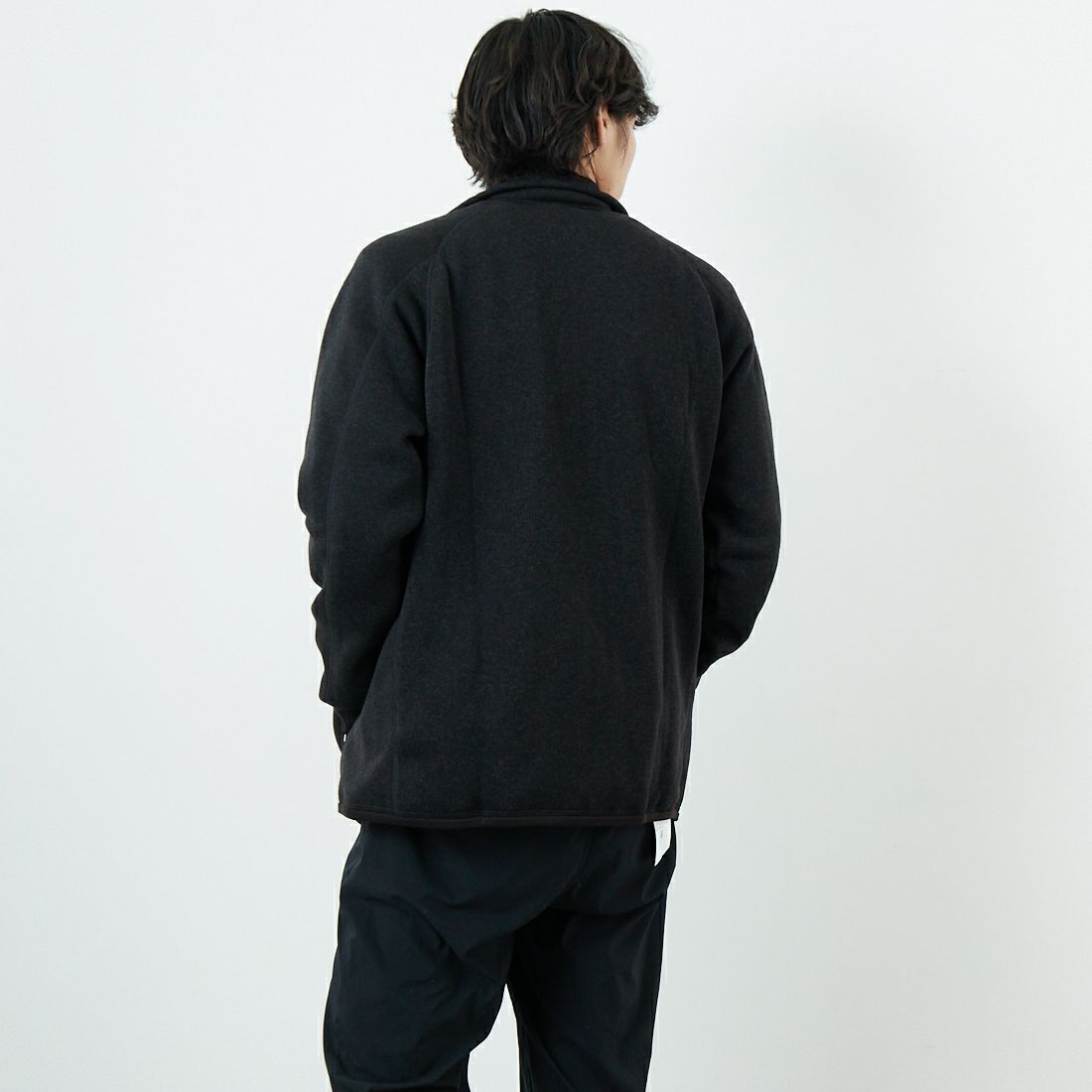 patagonia [パタゴニア] メンズ ベターセータージャケット [25528] BLK &&モデル身長：179cm 着用サイズ：L&&